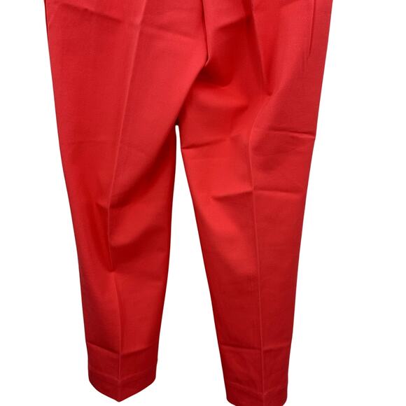 Isaac Mizrahi Live 24/7 Stretch Bright Rose Pull On ANKLE Pants Womens 2P Petite - Picture 7 of 9